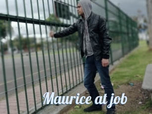 Maurice_at_job