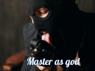 Master_as_god